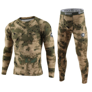 Sous Vêtement Thermique Militaire Camouflage