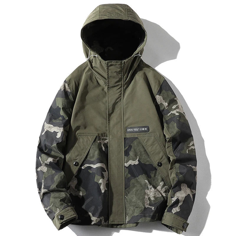 Veste Militaire avec Capuche
