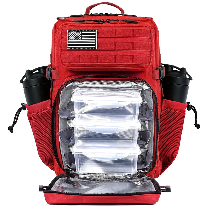 Sac à Dos Militaire Isotherme Rouge