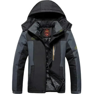 Veste de Ski Homme Militaire Noire
