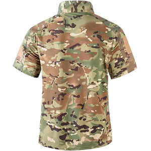 T-Shirt Militaire Camouflage Arrière