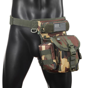 Sac de Jambe Tactique Jungle