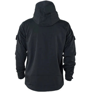 Veste Softshell Homme Noire Militaire