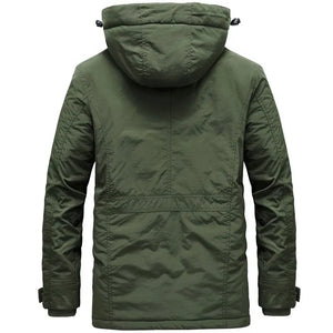 Veste d'Hiver Militaire Verte