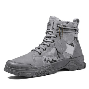 Chaussures de Brousse Militaires Grises