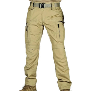 Pantalon Cargo Tactique Homme Beige