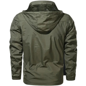 Veste Militaire Mi-Saison Homme Arrière