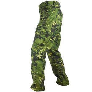 Pantalon Cargo Vert Militaire Côté
