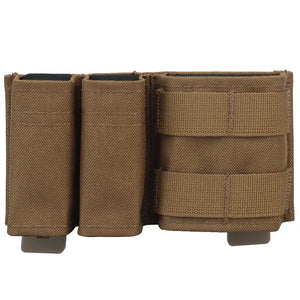 Poche MOLLE Airsoft Marron