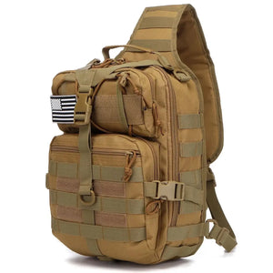 Sac à Dos Bandoulière Militaire Coyote