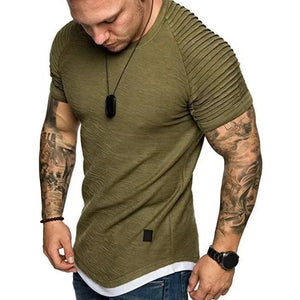 Tee-Shirt Vert Militaire Homme