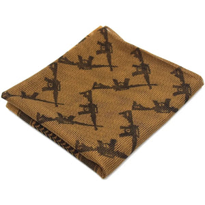 Foulard Militaire Marron