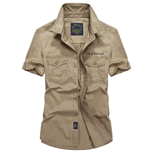 Chemise Militaire Beige