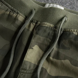 Short Militaire Détails Camouflage