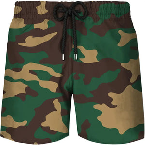 Short de Bain Militaire Camouflage