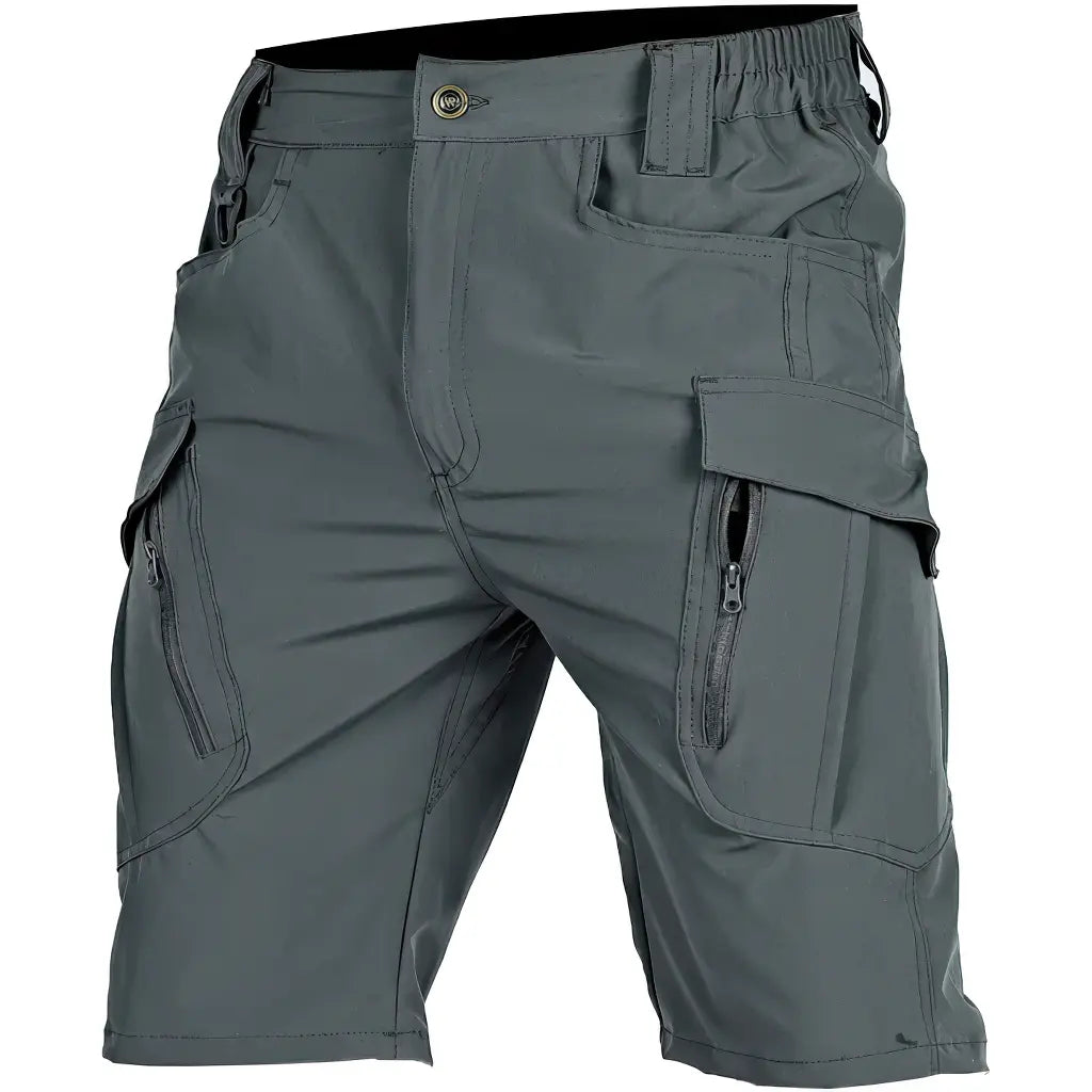 Short Militaire Safari Homme Vert Profil