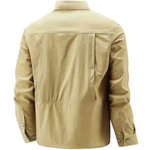 Surchemise Militaire Homme Arrière