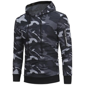 Sweat Capuche Militaire Homme