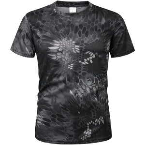 T-Shirt Militaire Noir