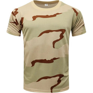 T-Shirt Militaire Sable Vert