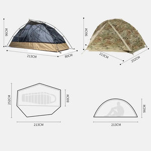 Tente de Style Militaire