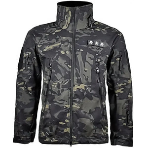 Veste Polaire Noire Militaire