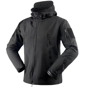 Veste Softshell Militaire Noire
