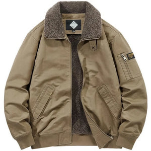Veste Esprit Militaire Homme Beige