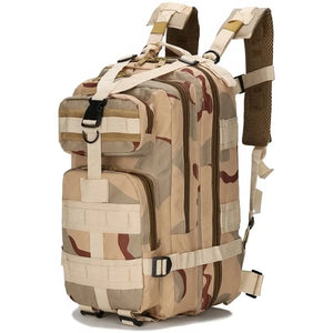 Sac à Dos Camouflage Militaire Désert