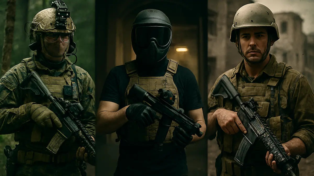 Styles De Jeu Airsoft Comparaison Milsim Speedsoft Escarmouche