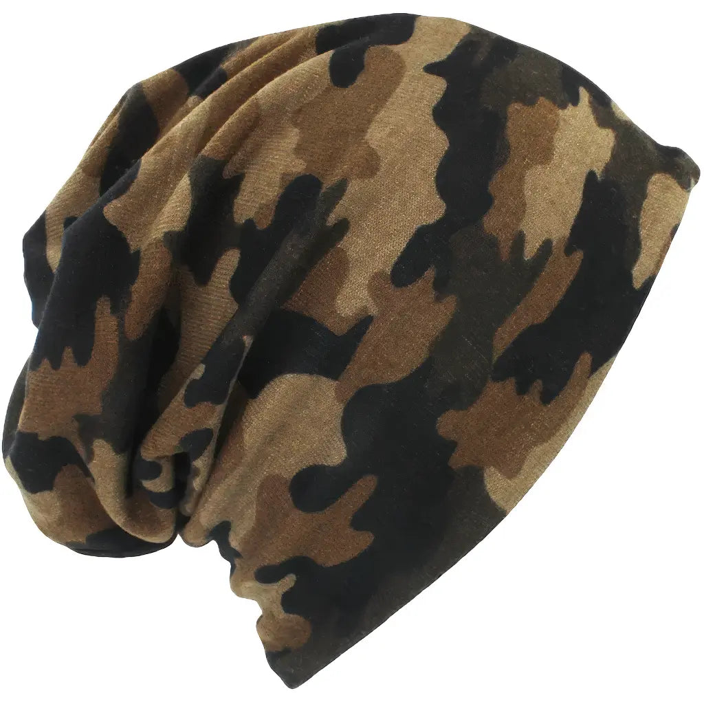 Bonnet Militaire Marron Vert