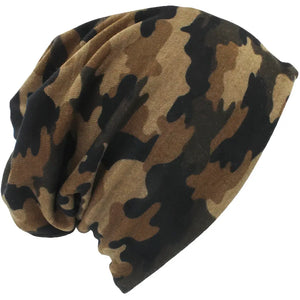 Bonnet Militaire Marron Vert