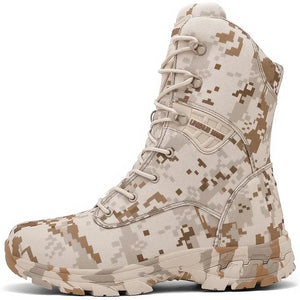Bottes Militaires Américaines Beiges