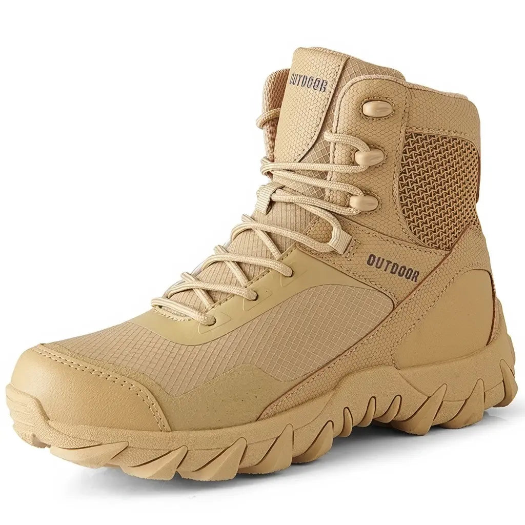 Bottes Militaires Beiges
