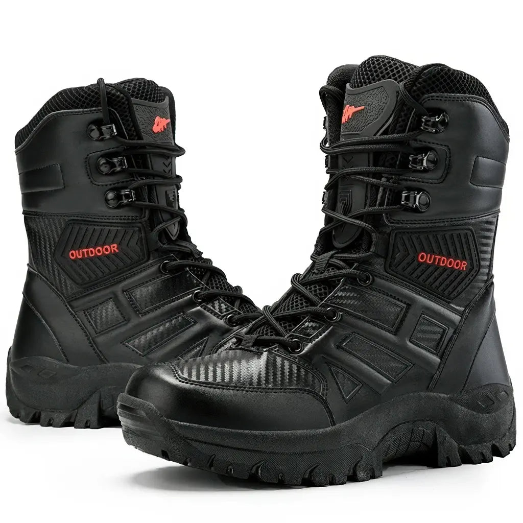 Bottes Militaires Rangers Noires