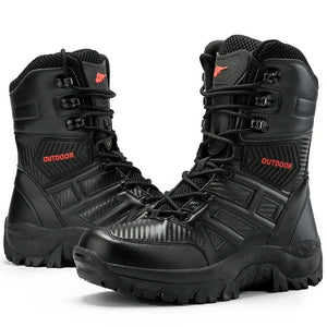 Bottes Militaires Rangers Noires