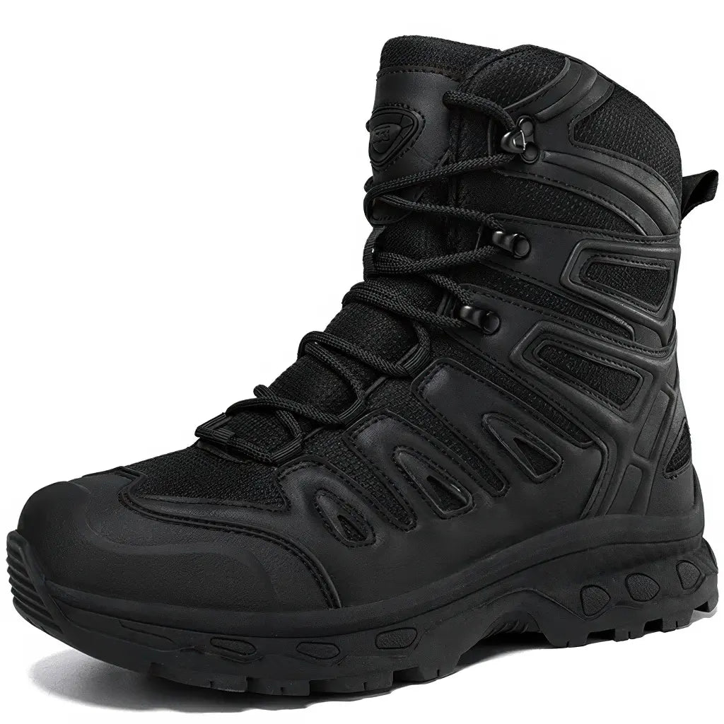 Bottes Style Rangers Noires