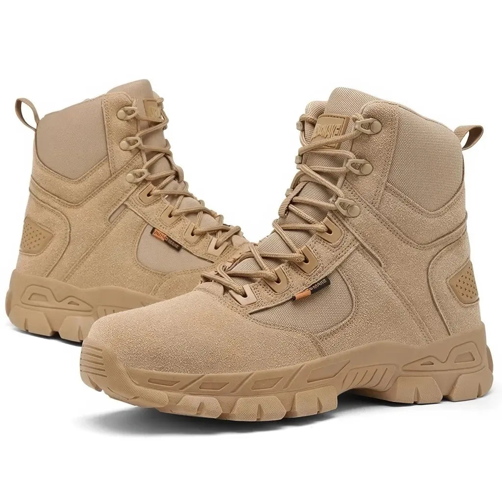 Bottes de Militaire Beiges