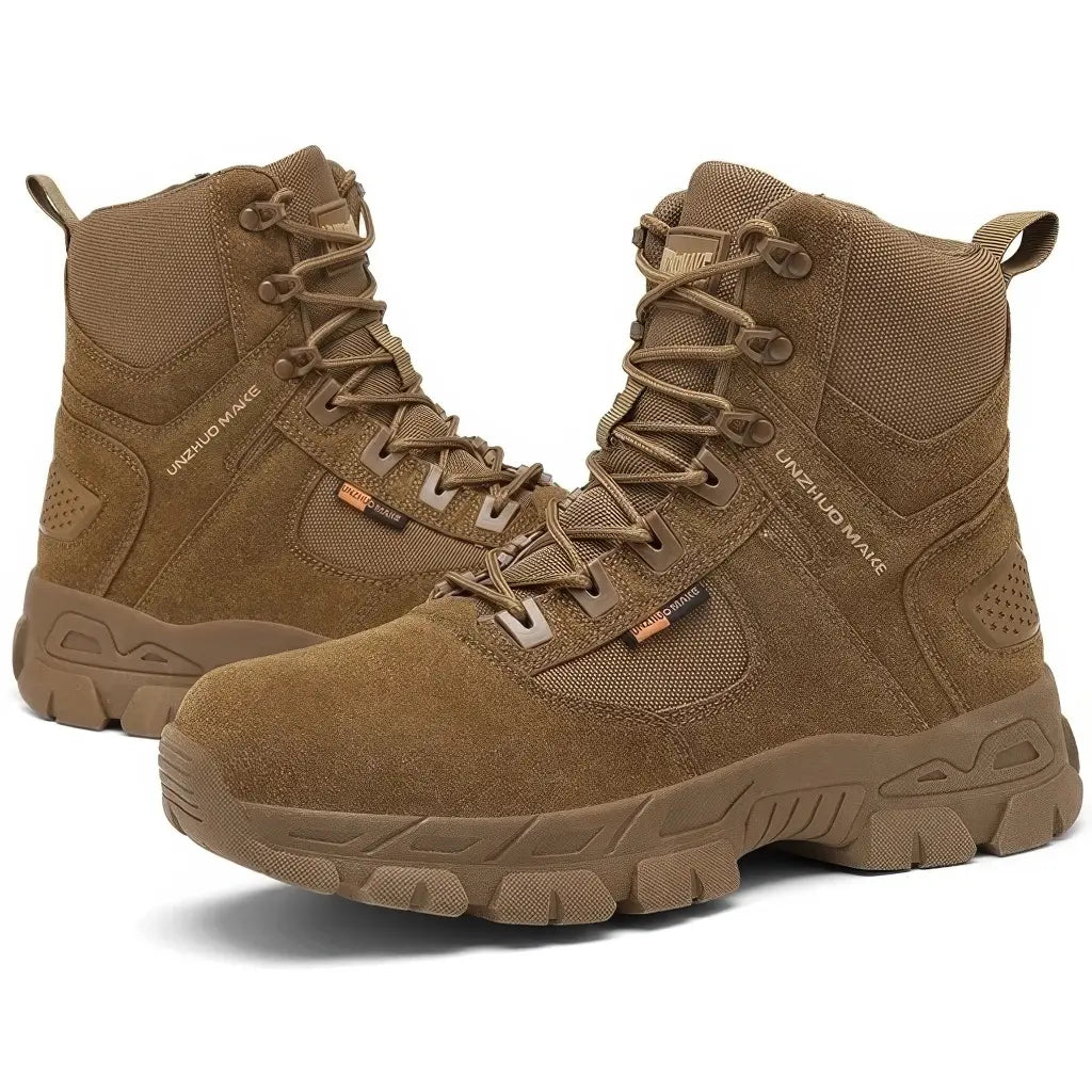 Bottes de Militaire Marron