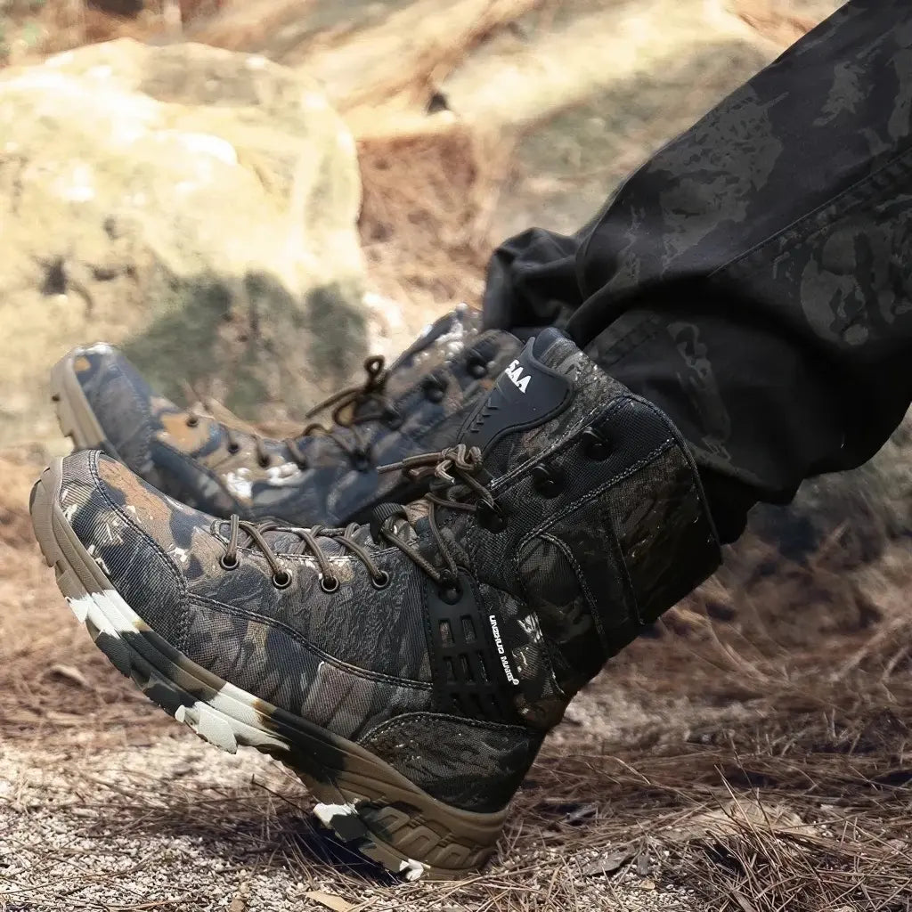 Bottes de Style Militaire
