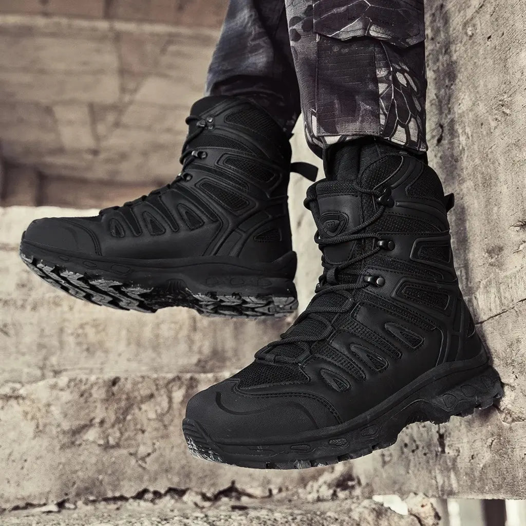 Bottes de Style Rangers Noires