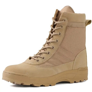 Bottines Beiges Style Rangers