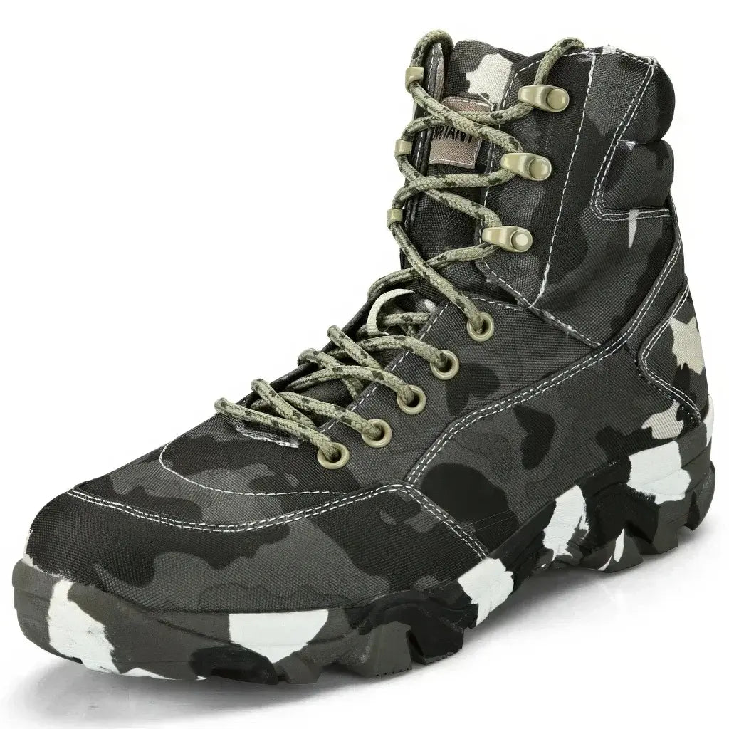 Bottines Militaires Blanches