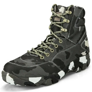 Bottines Militaires Blanches