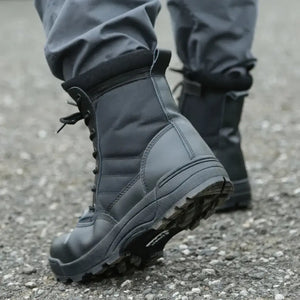 Bottines Noires de Style Rangers