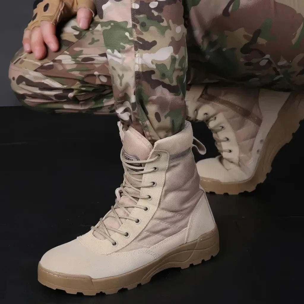 Bottines de Rangers Beiges