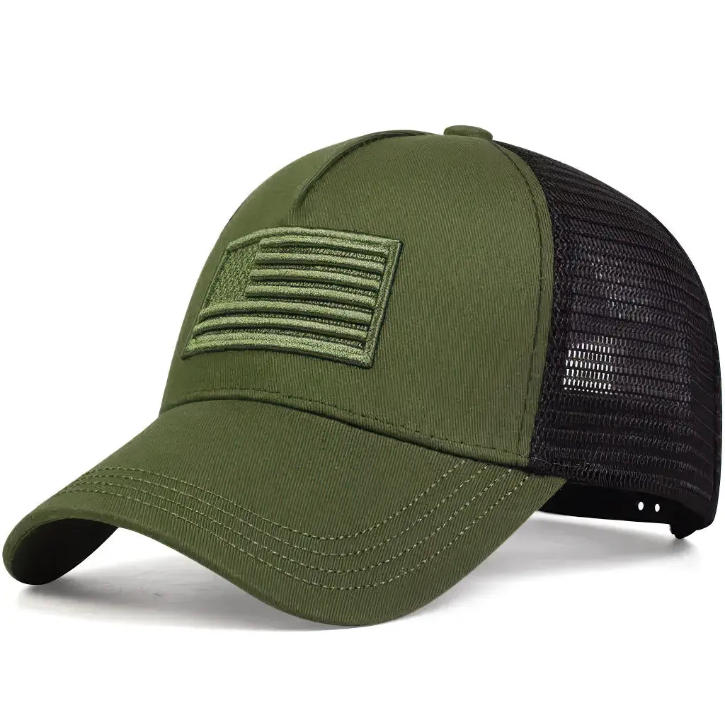 Casquette Américaine Militaire Drapeau