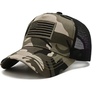 Casquette Militaire Américaine Drapeau