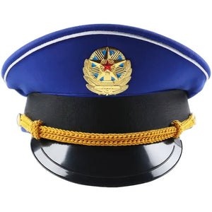 Casquette Militaire Anglaise Bleue