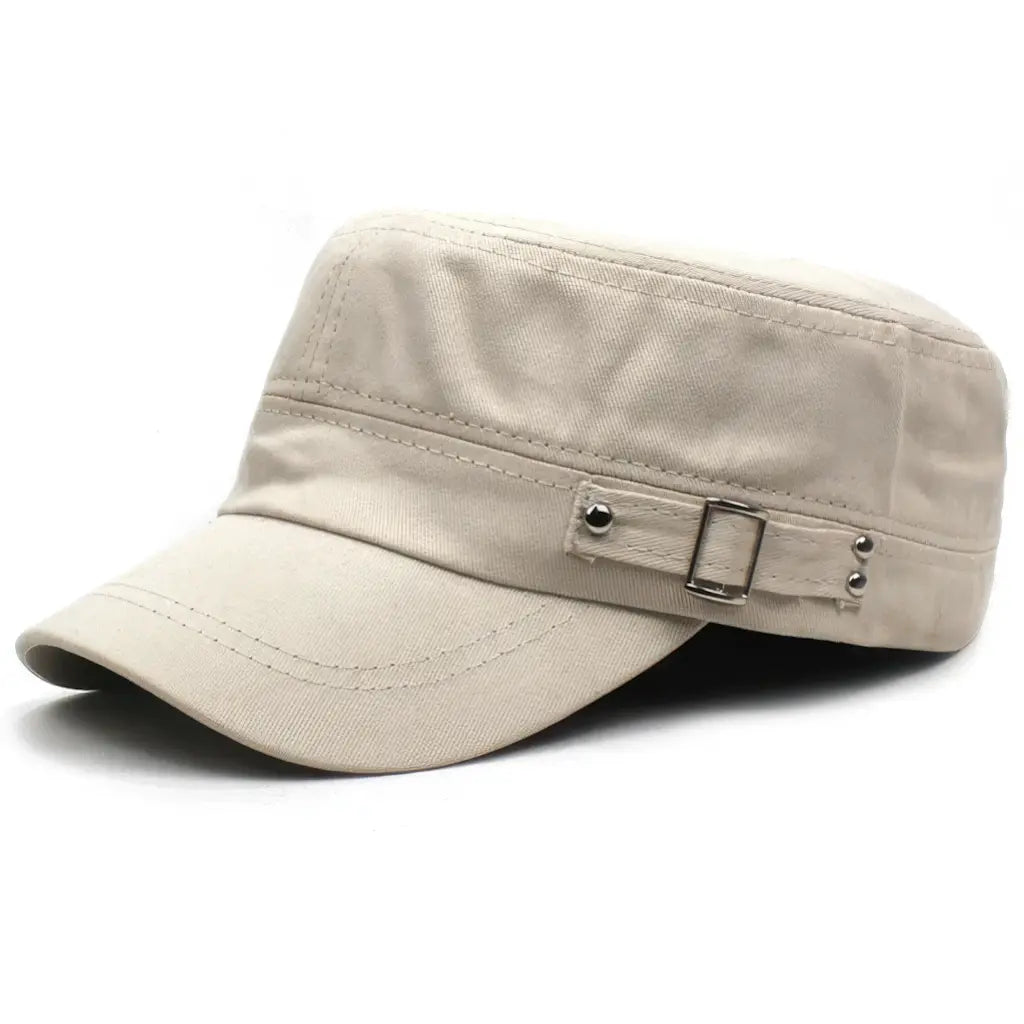 Casquette Militaire Beige
